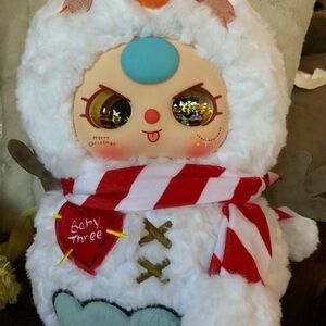 “Baby Three” Christmas Snowman Plush Doll